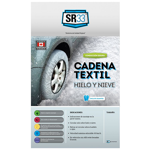 Cadena Textil Nieve - Hielo Nº 610