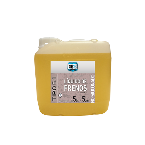 LIQUIDO PARA FRENOS DOT5.1 - BIDON 5 LITROS