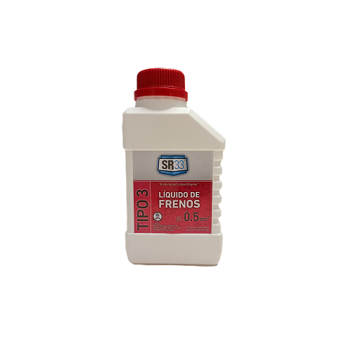 LIQUIDO PARA FRENOS DOT3 1/2 LITRO