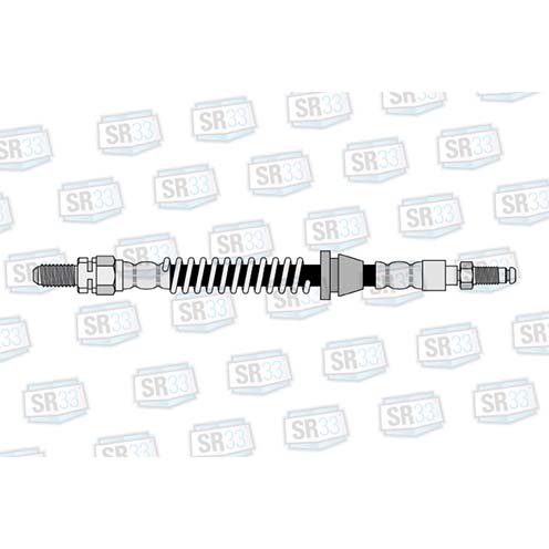 FLEXIBLE - FORD Courier / Fiesta / Ka (suspension alta) año 1995