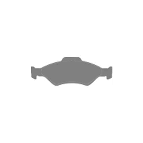 PASTILLA DE FRENO - Ford Courier 01 - Ford Fiesta 01 (U.)