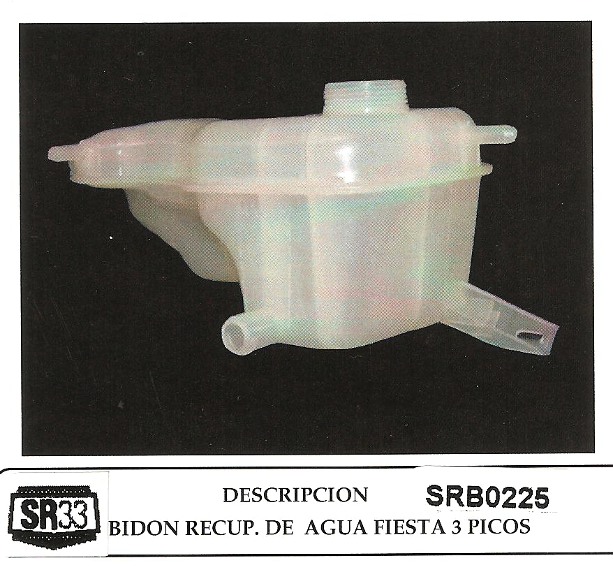 DEPOSITO REFRIGERANTE - REC.AGUA FIESTA (TRES PICOS)